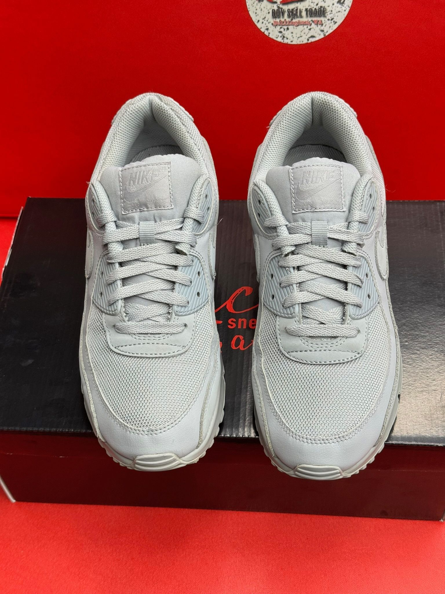 10.5M Airmax 90 Triple Grey 120