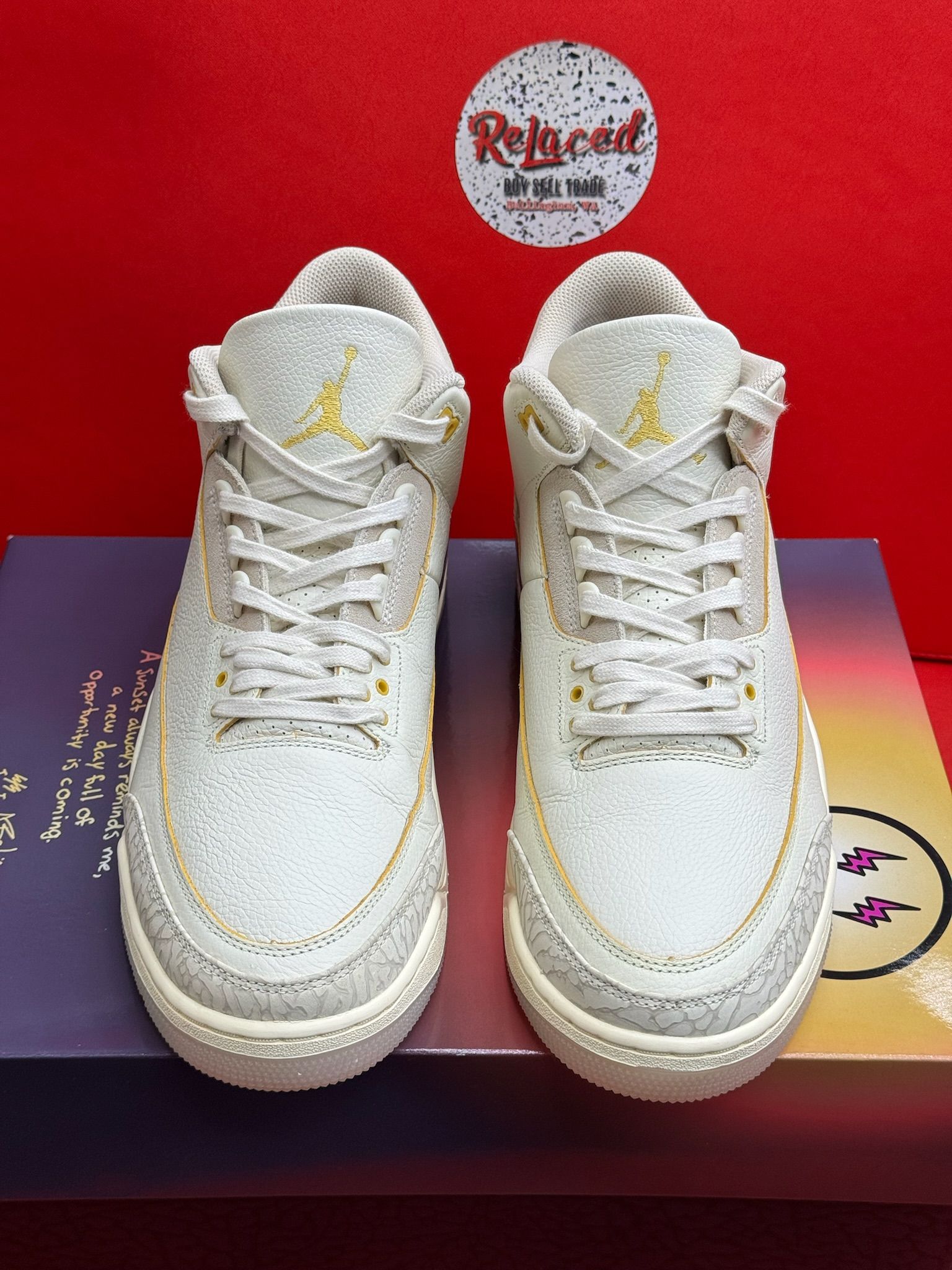 12.5M Jordan 3 Retro SP J Balvin Medellin Sunset