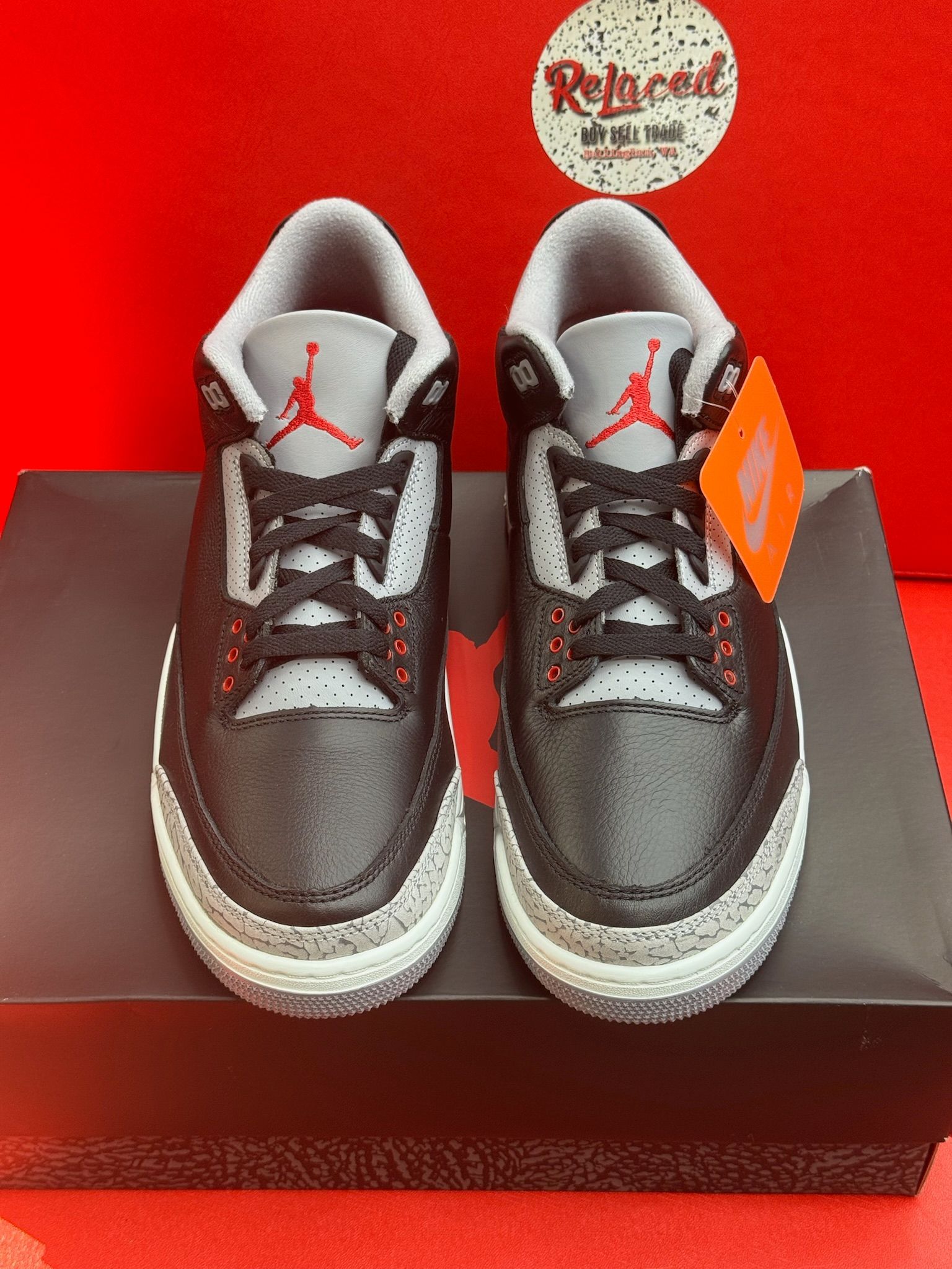 12.5M Jordan 3 Retro Black Cement (2024)