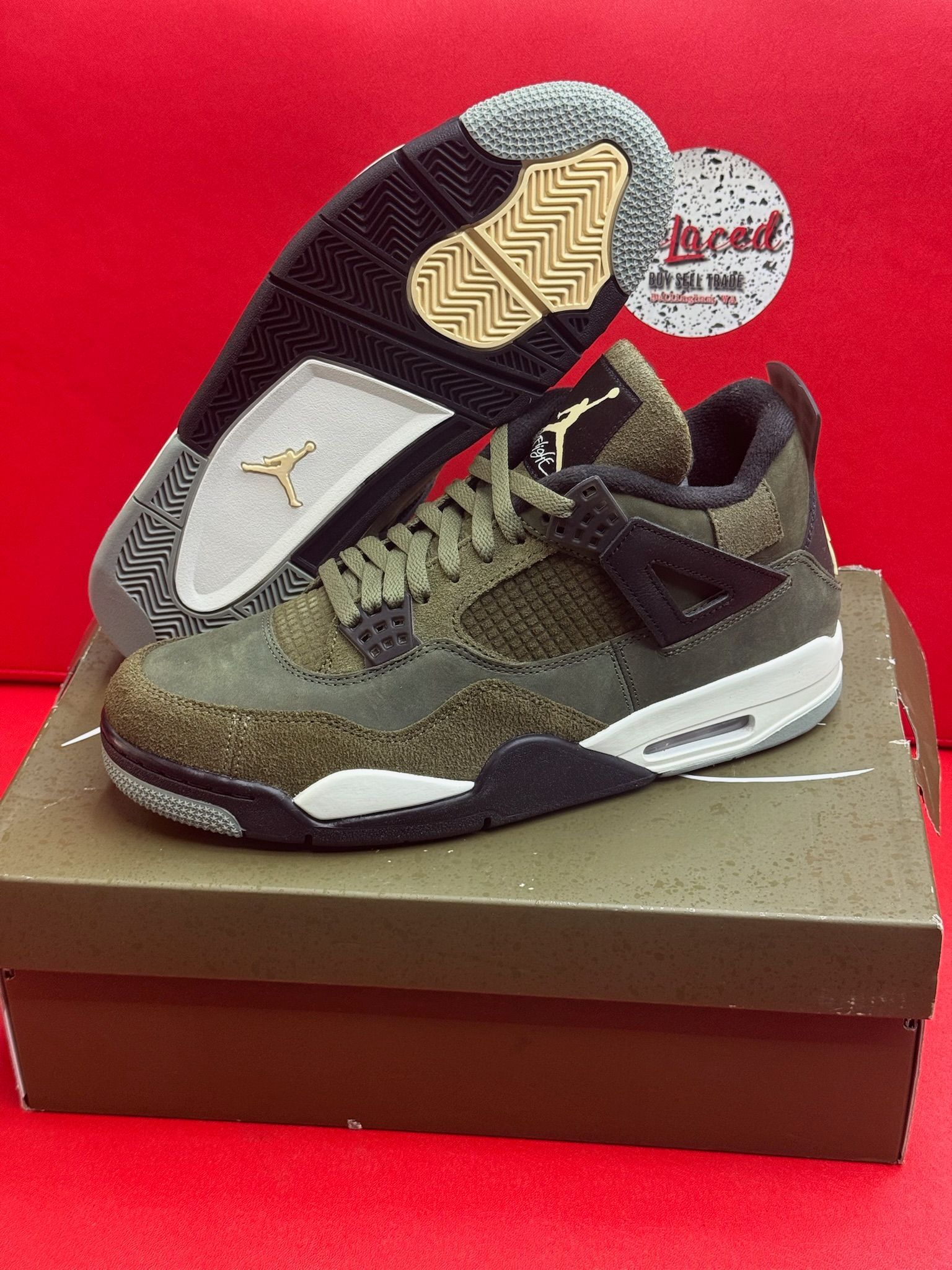 11M Jordan 4 Retro SE Craft Medium Olive