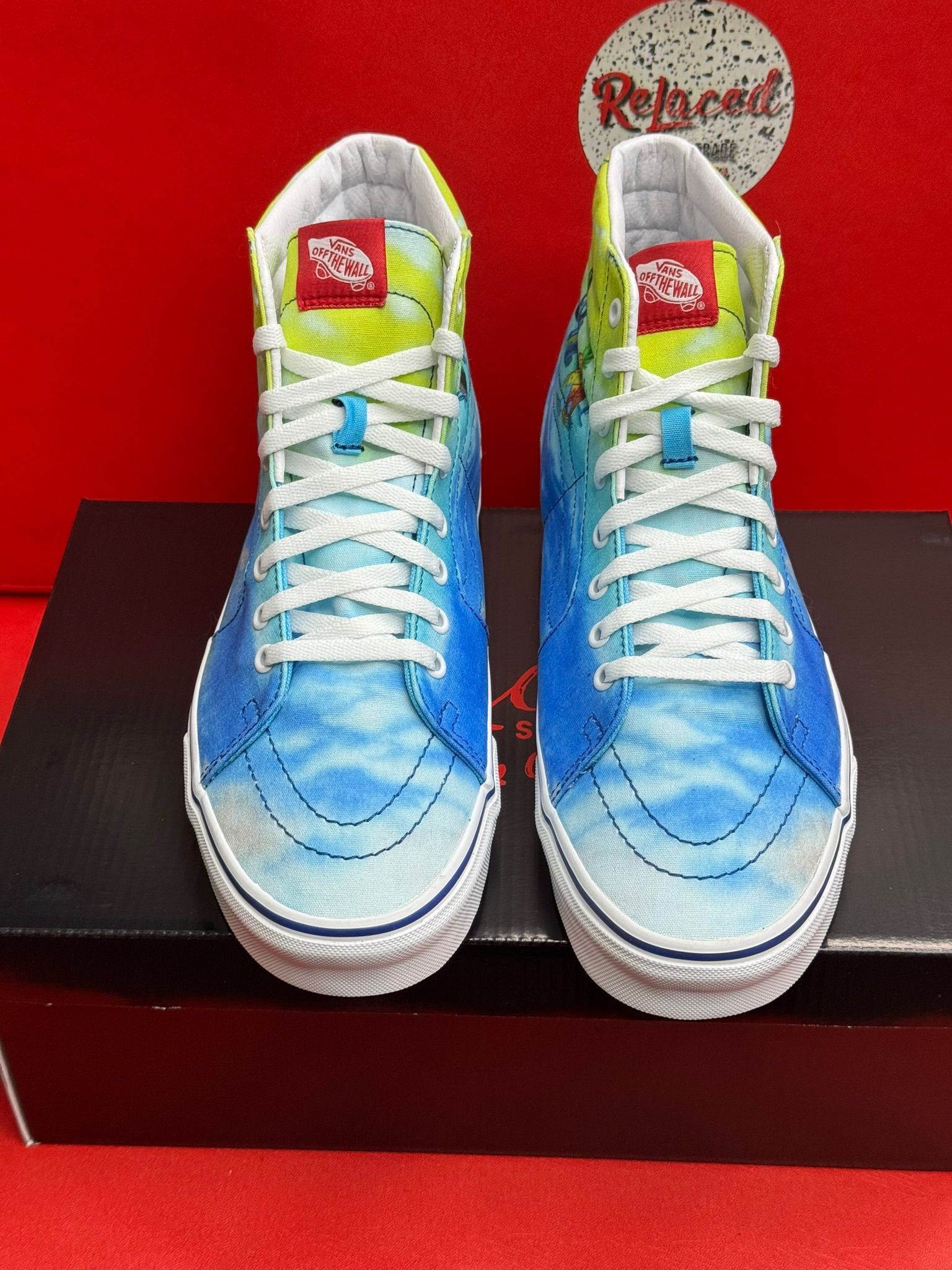 12M Vans Sk8-Hi 38 DX SpongeBob Imagination