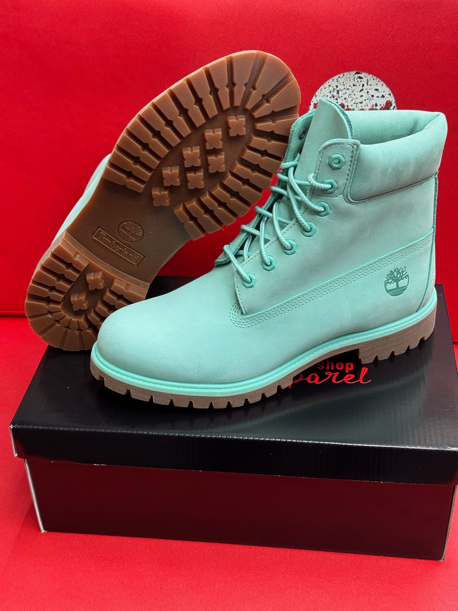 11M Timberland 6” Premium 50th Ann. Light Green
