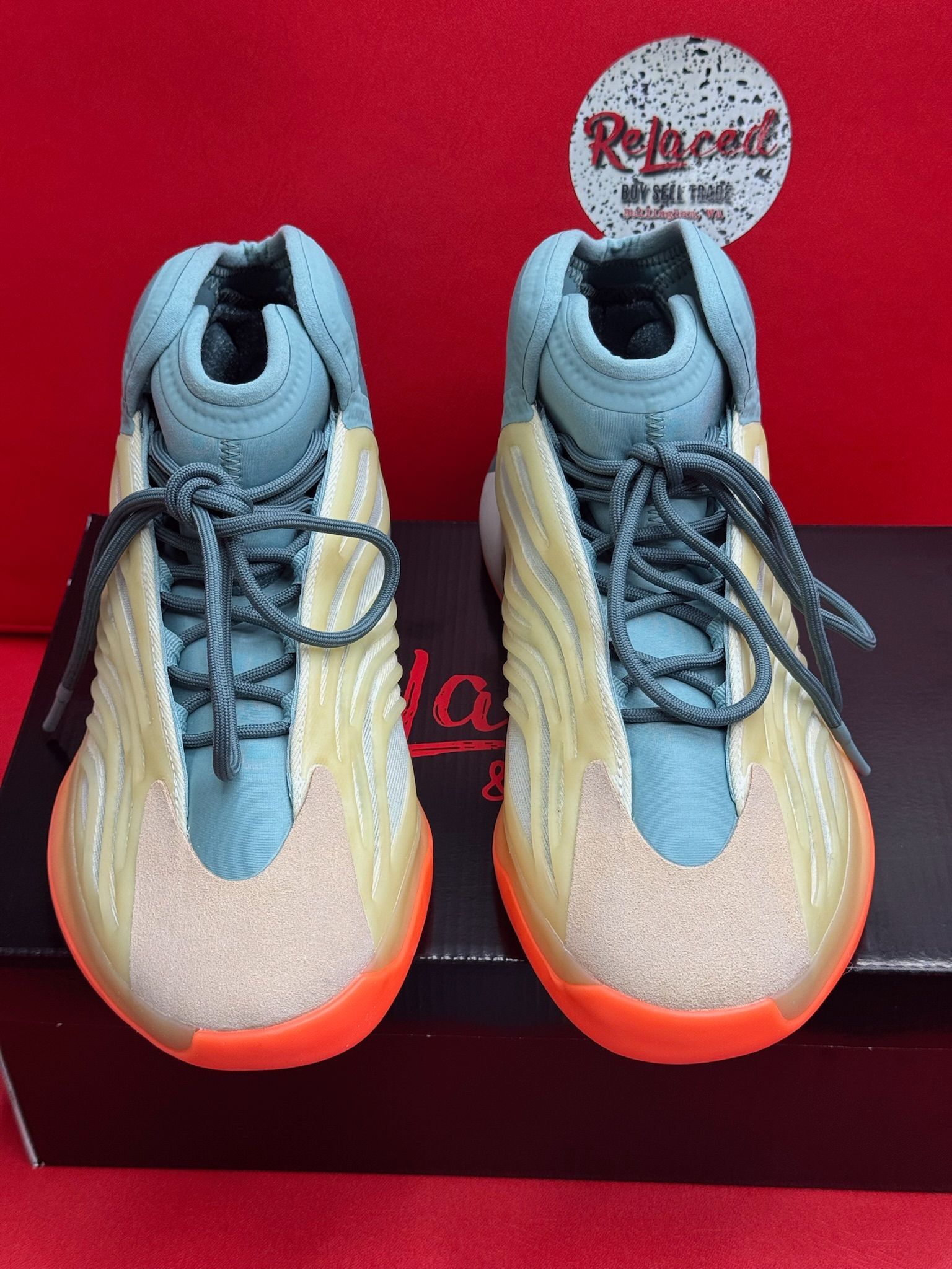 12M Adidas Yeezy QNTM Hi-Res Coral