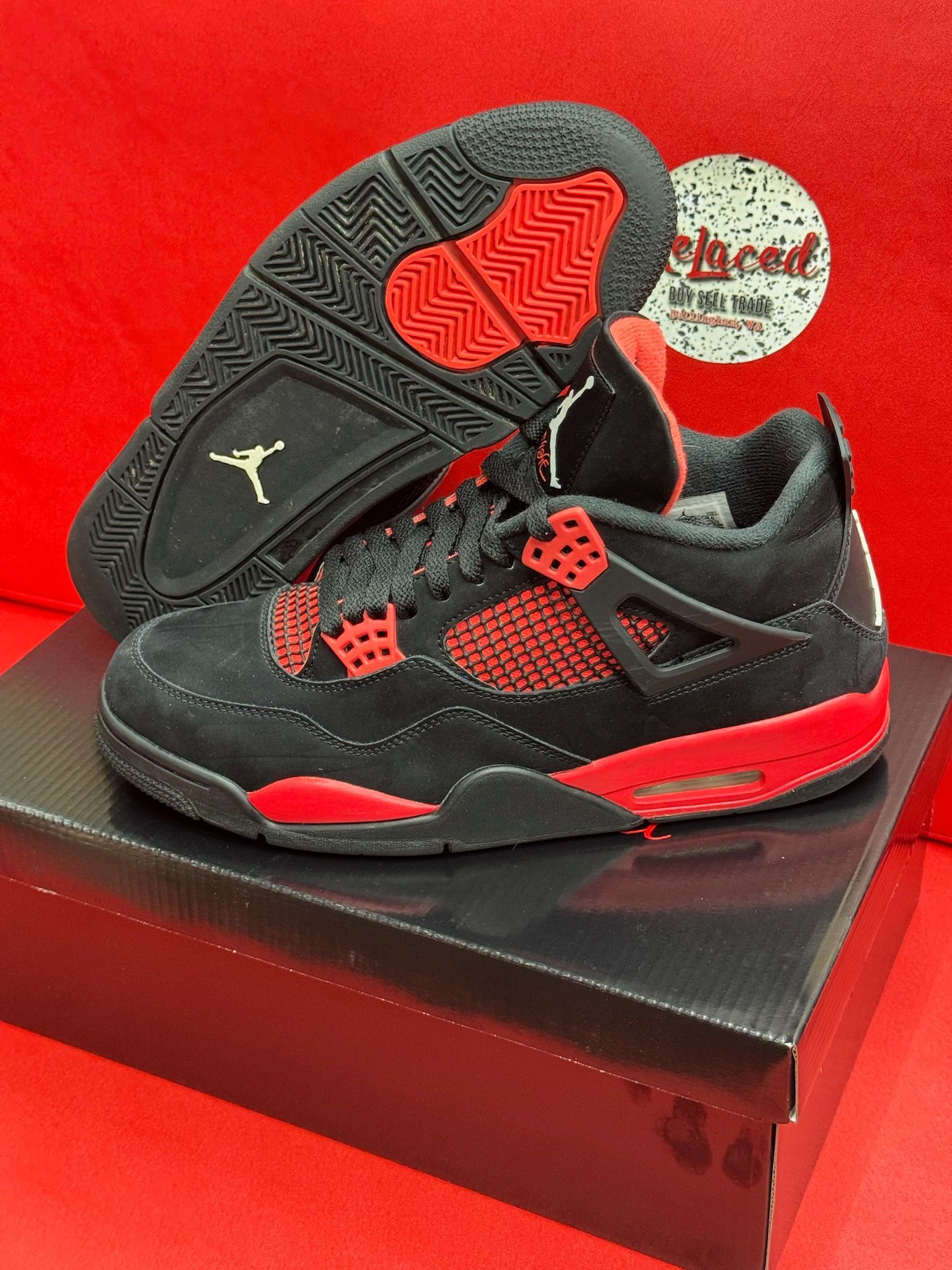 10.5M Jordan 4 Retro Red Thunder