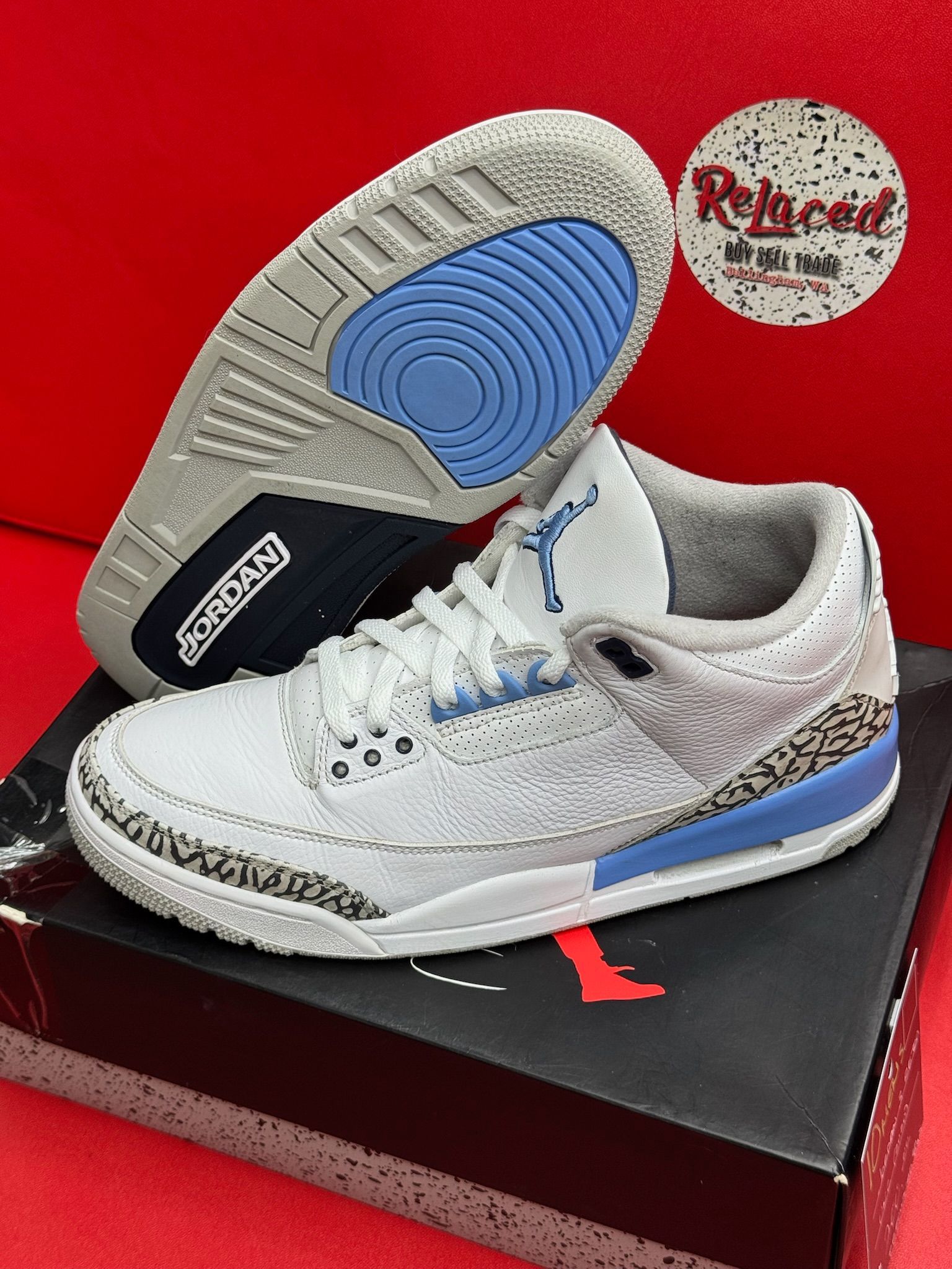 10M Jordan 3 Retro UNC (2020)