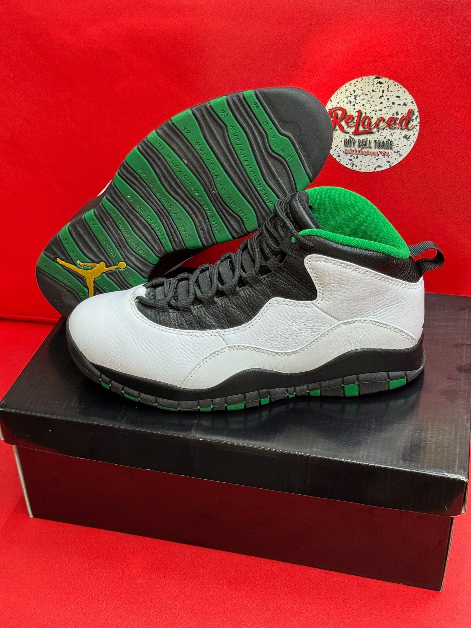 9.5M Jordan 10 Seattle