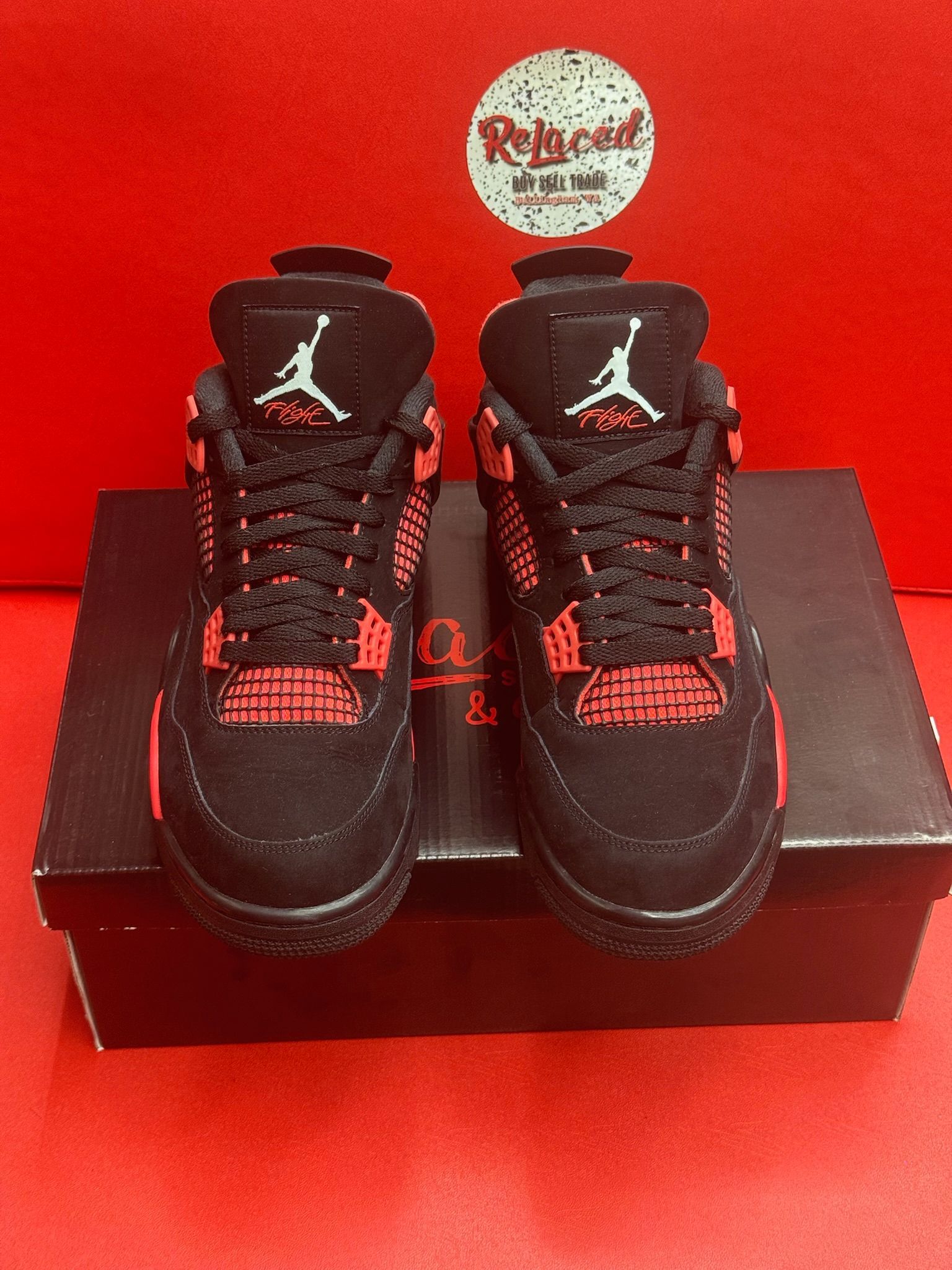 11M Jordan 4 Retro Red Thunder