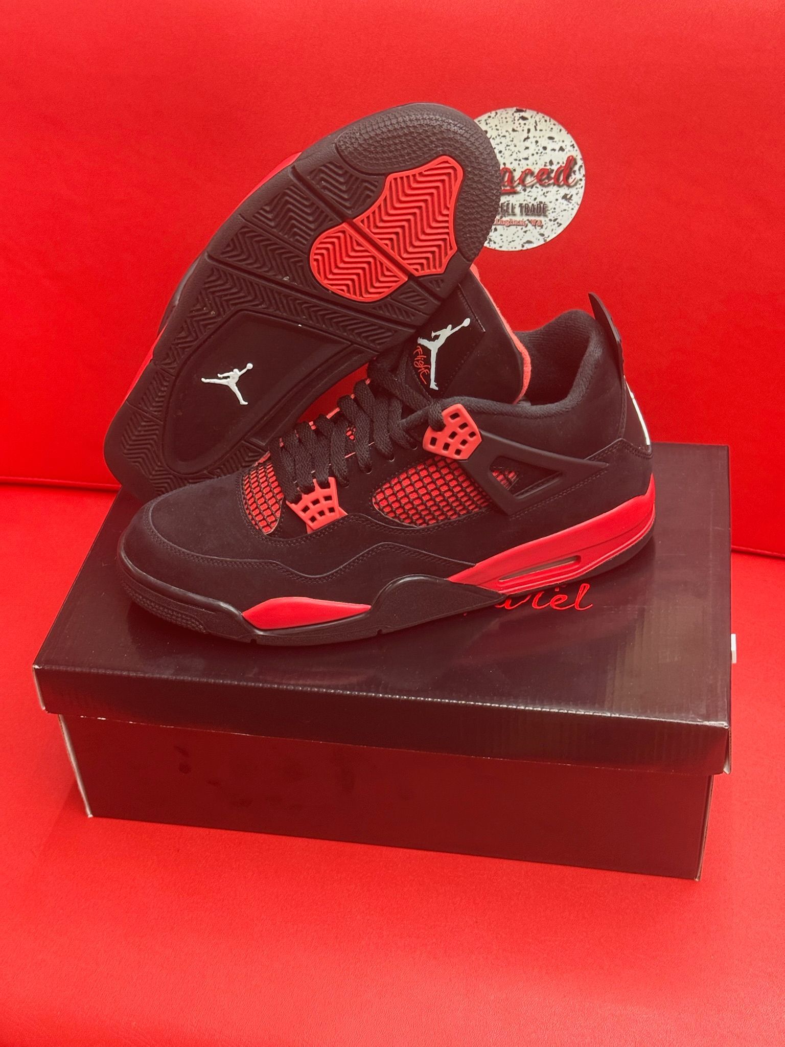 11M Jordan 4 Retro Red Thunder