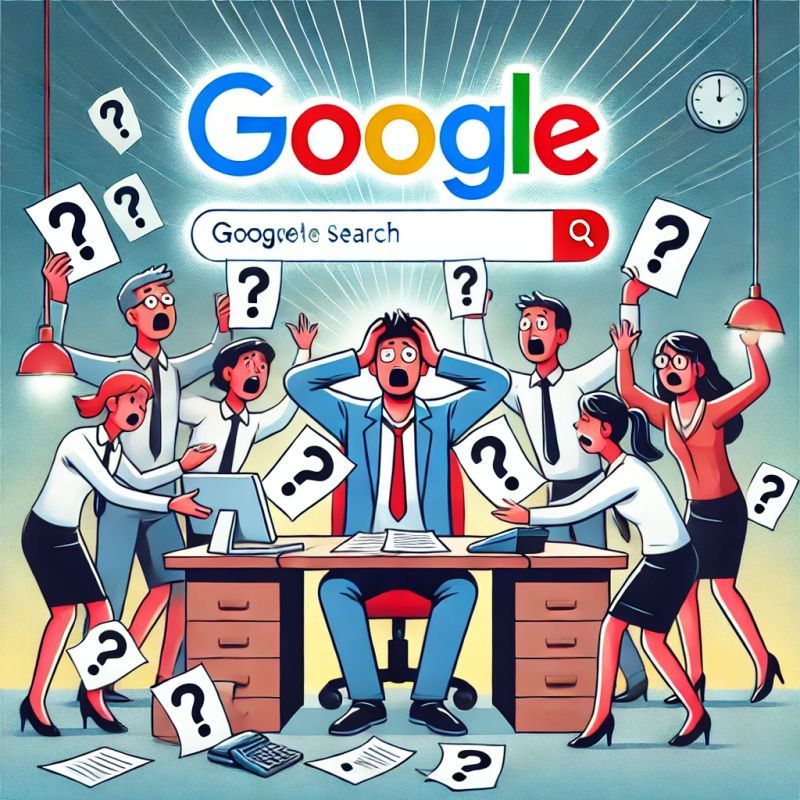 I am Google and I am Over it graphic