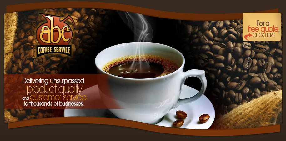 ABC Coffee Service - delivering unsurpassed product quality and customer service to thousands of businesses.