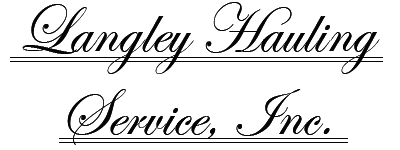 Langley Hauling Service, Inc. Logo