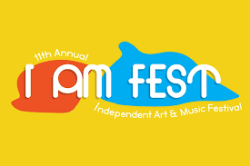 The logo for the 11th annual i am fest independent art and music festival