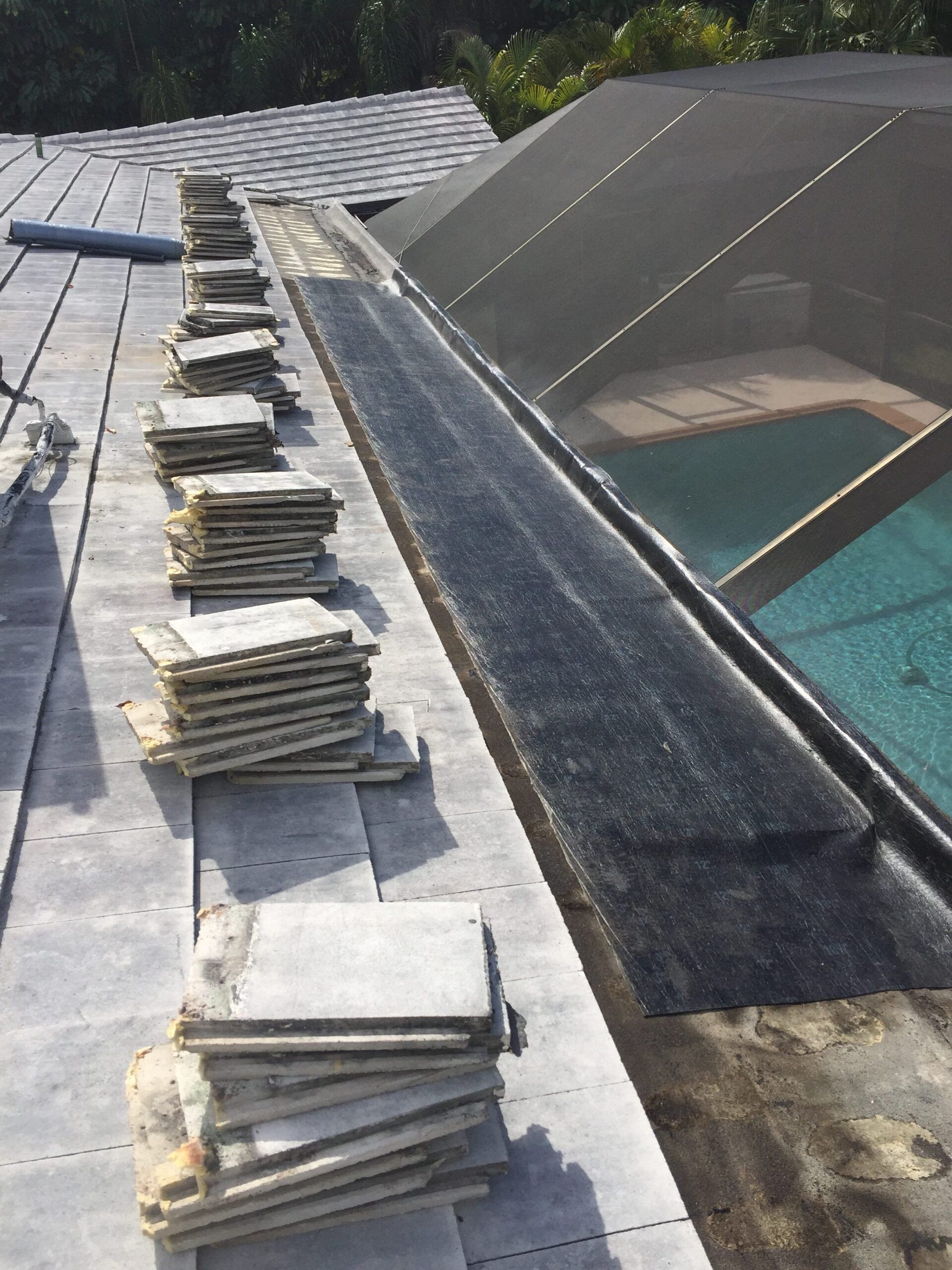 Asphalt Roofing Layering — Miami, FL — RTI Roofing Services
