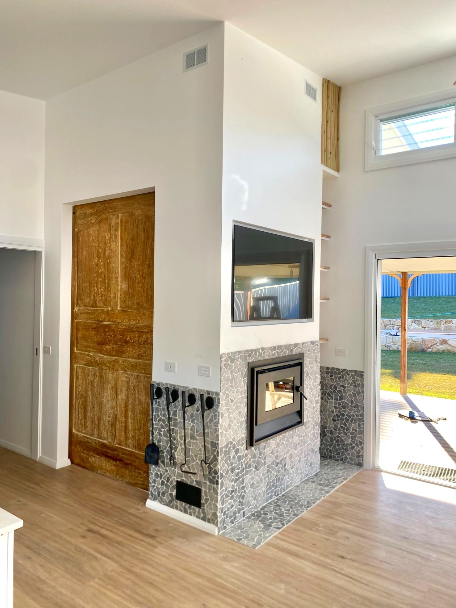A House With A Balcony And A Pergola On Top Of It — Nambucca Construction In Nambucca Heads, NSW
