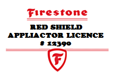 A red shield with the letter f on it