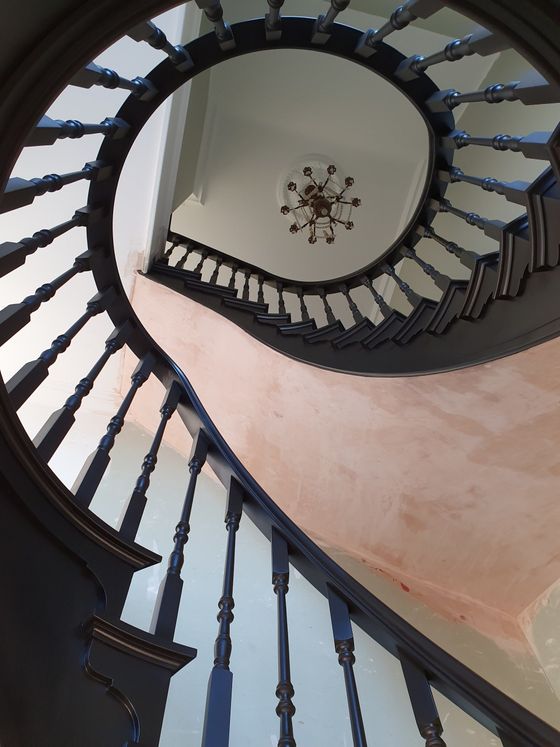 Domestic spiral  staircase