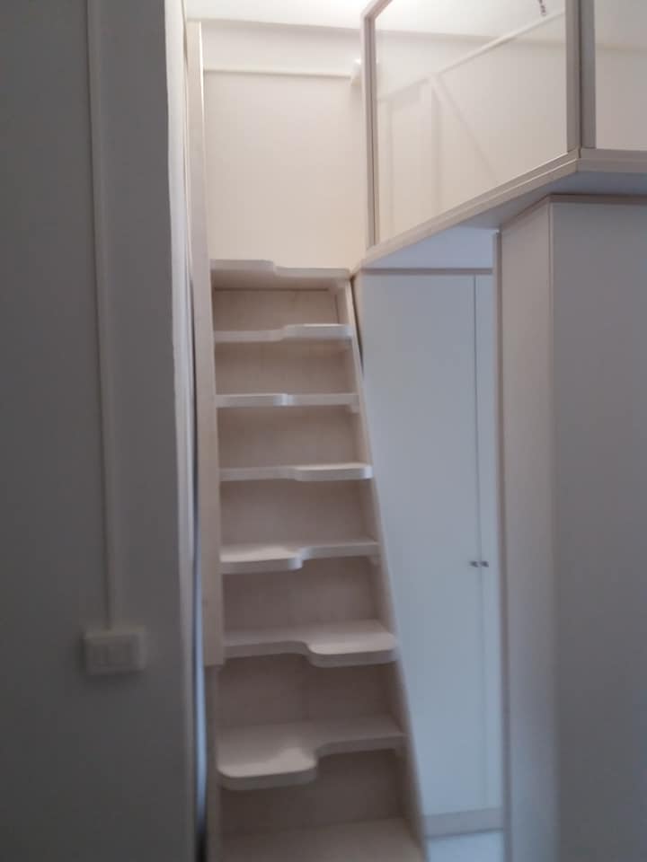 scala in legno su misura