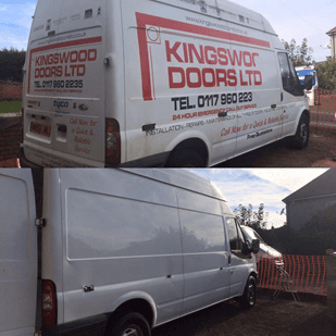 Vehicle Sign Writing Removal in Bristol