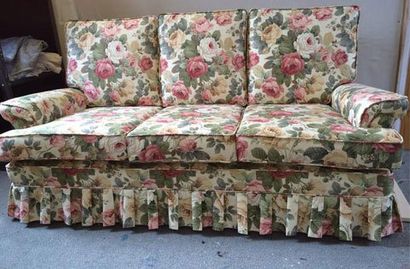 floral printed sofa 