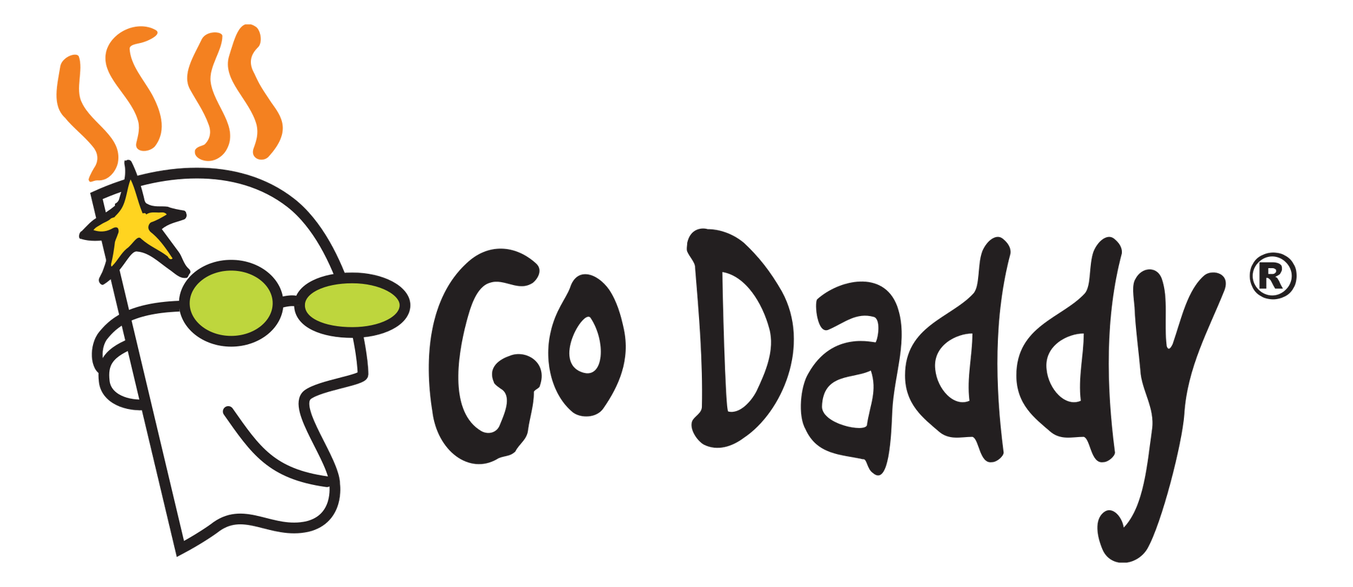 A logo for a company called go daddy