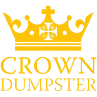 Gold crown logo with 