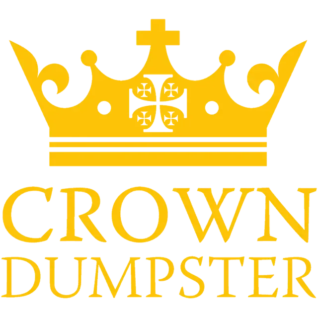 Gold crown logo with 
