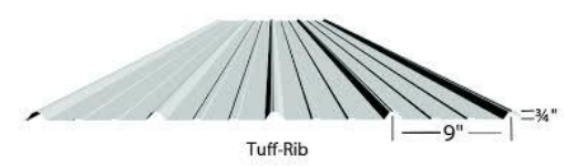 Tuff Rib — Types of Metal Roof in Walton Beach, FL