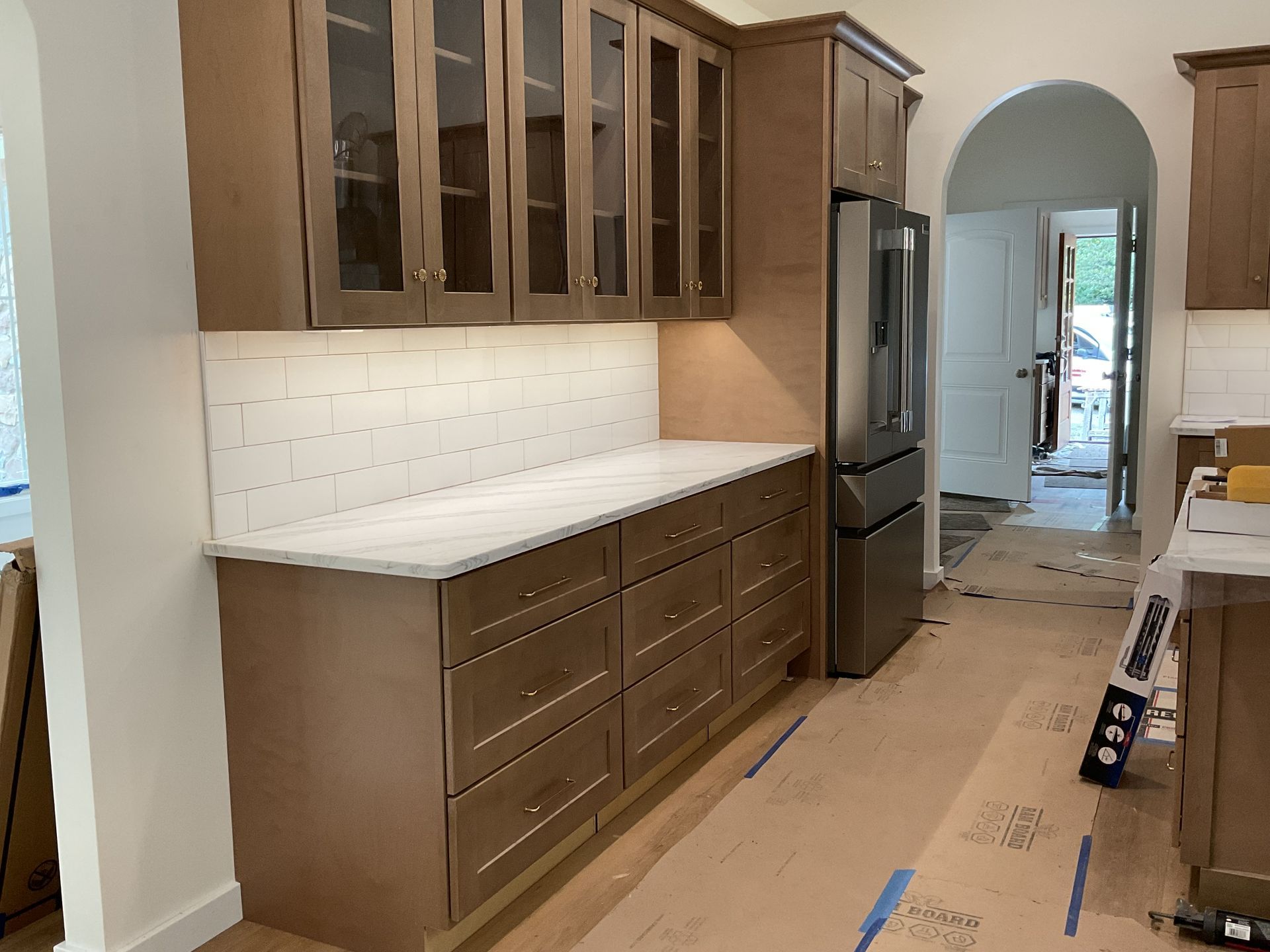 Undermount kitchen lighting work by Ibach's Electrical Services in Lancaster, PA