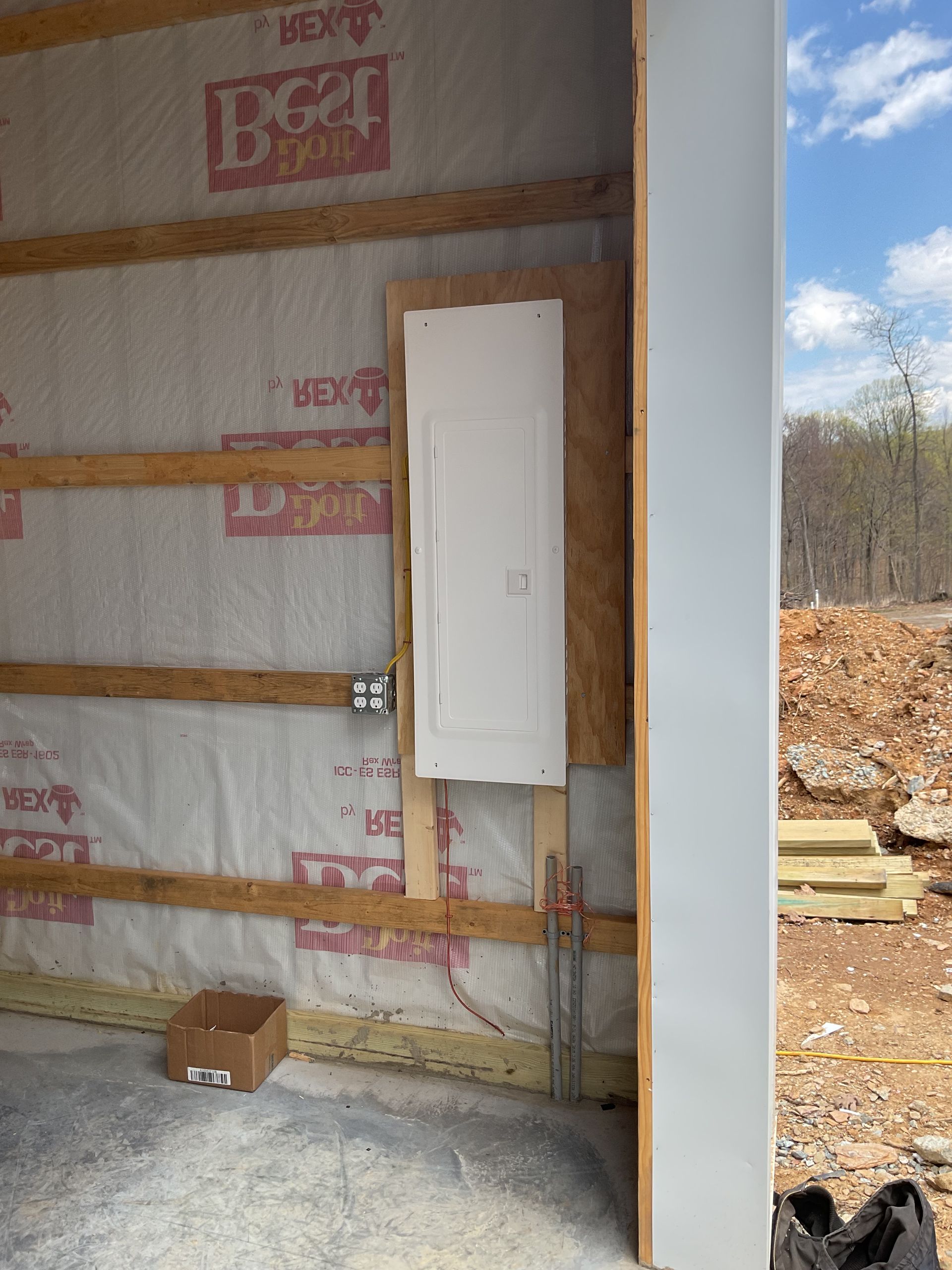 Generator inlet box and interlock kit installed in Chester County