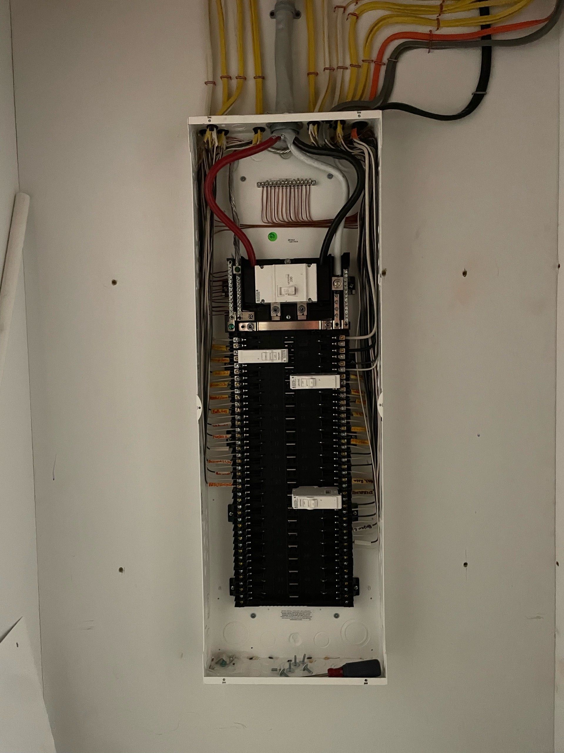 Panel upgrade from 100A to 200A in a Lancaster PA home by Ibach’s Electric
