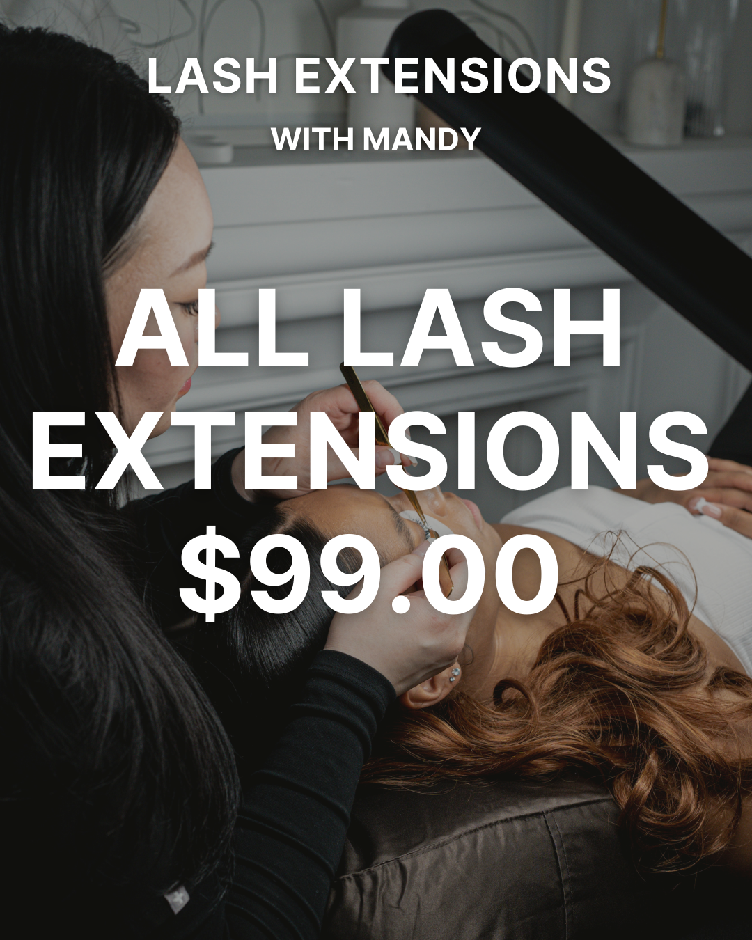 Special promotion lash extensions 