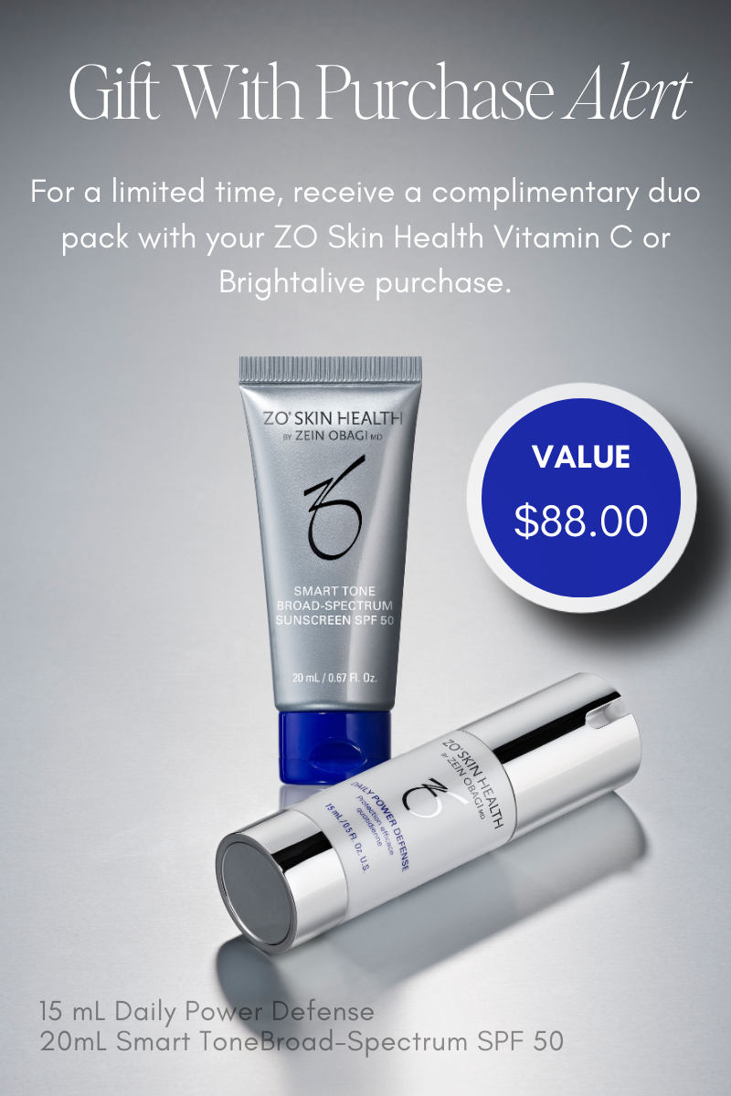 Zo Skin Health Sale, zo skin health gift with purchase, smart tone sunscreen zo skin health, daily power defense zo skin health