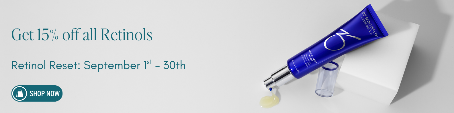 Cosmetics bundle advertisement. Colorscience products with text: 