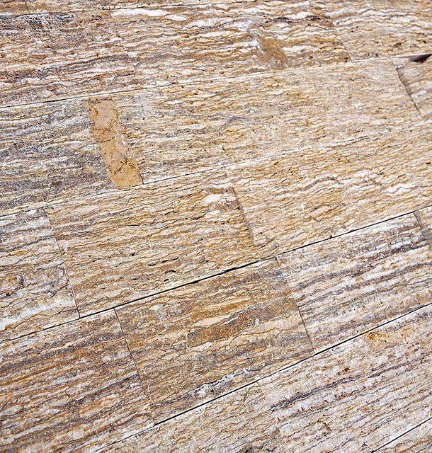 Płytki elewacyjne - płyty zewnętrzne z kamienia naturalnego na ścianę Ivory Brown