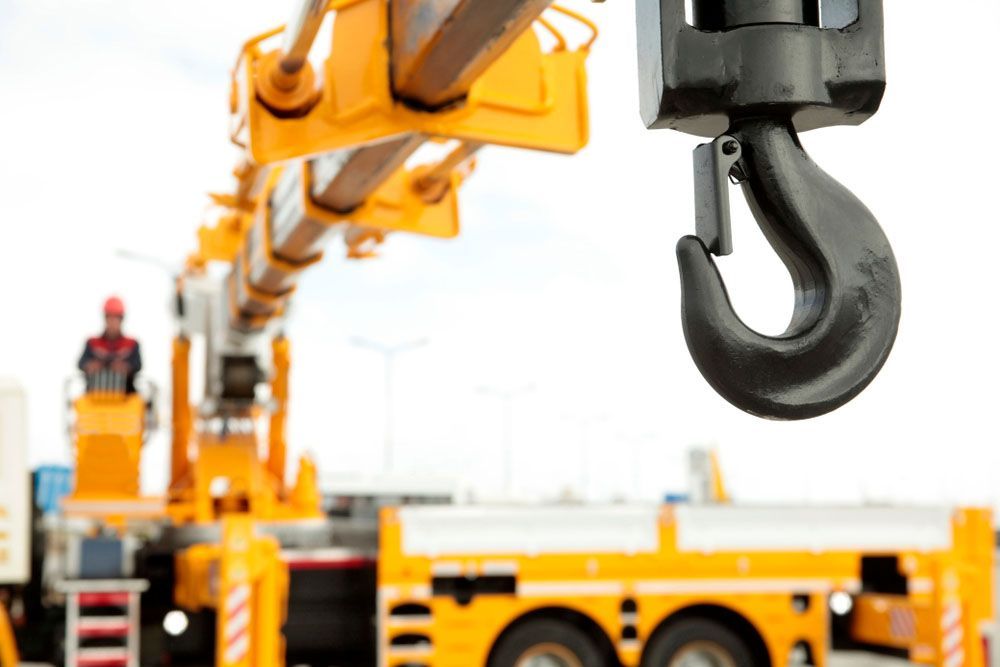 Crane Operator on Site — Mechanical Assistance in Brisbane, QLD