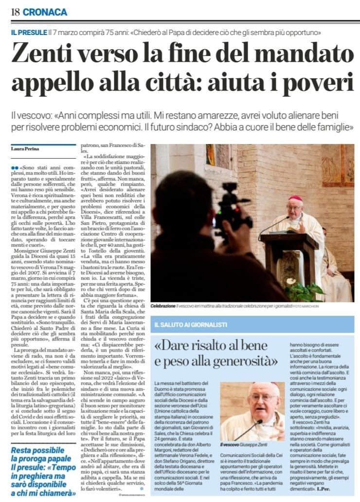 Pagina di giornale
