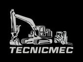 Un logotipo en blanco y negro para una empresa llamada tecnicmec
