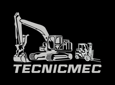Un logotipo en blanco y negro para una empresa llamada tecnicmec