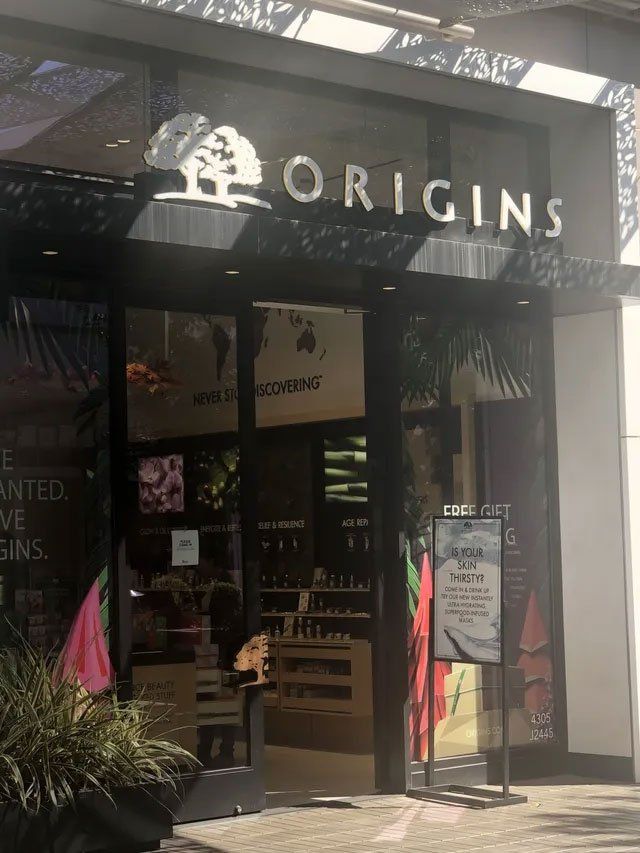 Origins Store Entrance — San Diego, CA — Swinson Electric