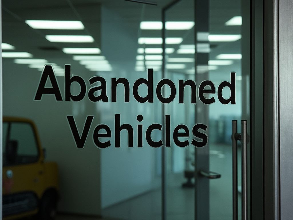 Abandoned vehicles