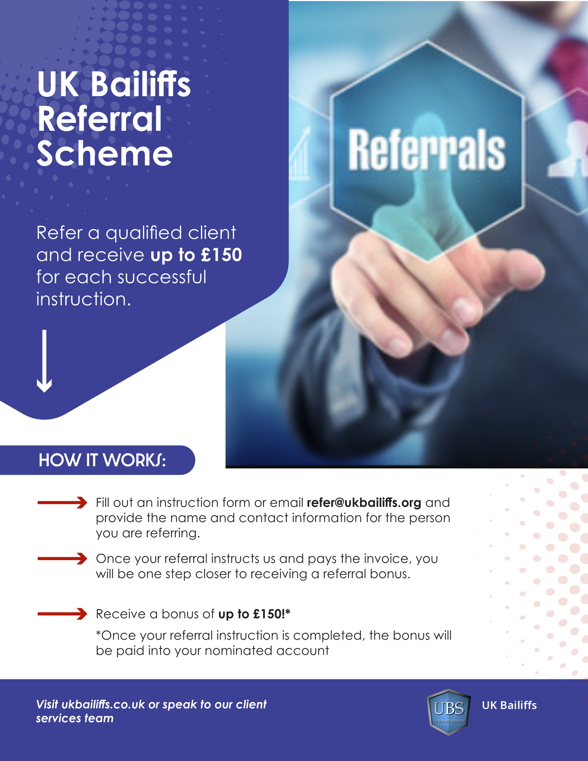 Referral Form UK Bailiffs