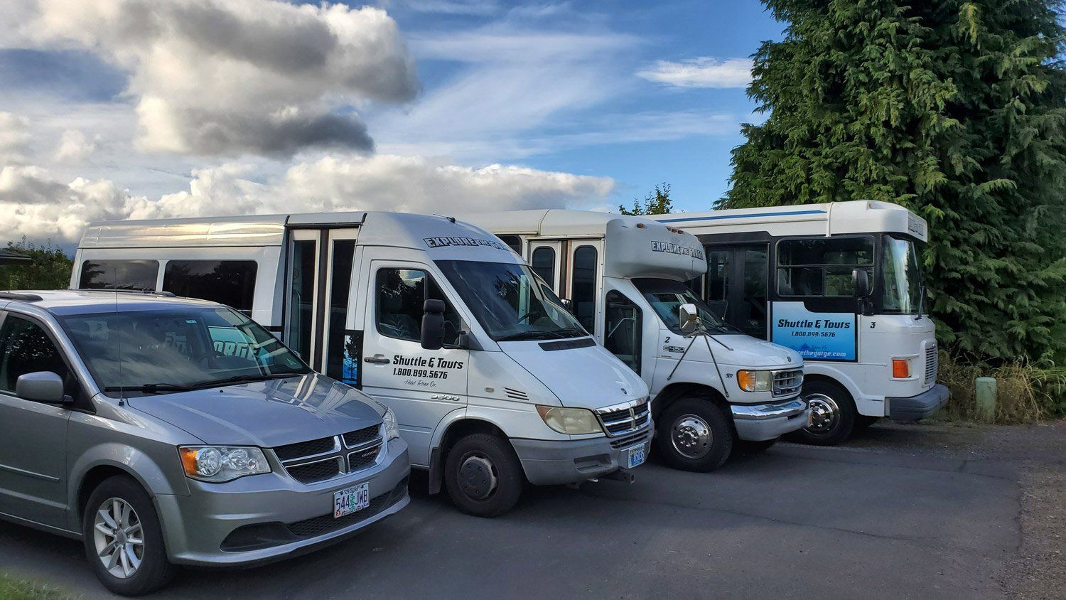 Shuttle Tours Vehicles