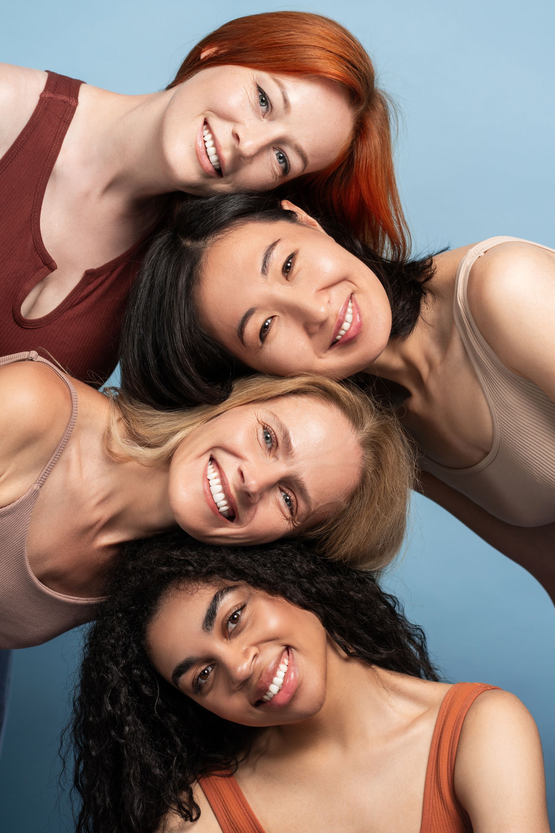 Portrait of smiling women in Medford, Oregon