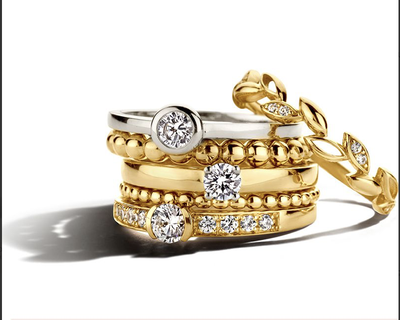 Gouden aanzoeksring met diamant Juwelier Hendriksen Rhenen