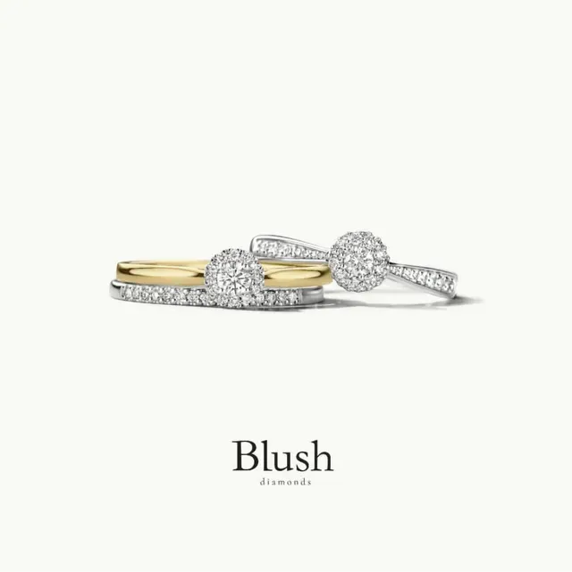 zilveren en gouden ringen met diamant Juwelier Hendriksen Rhenen