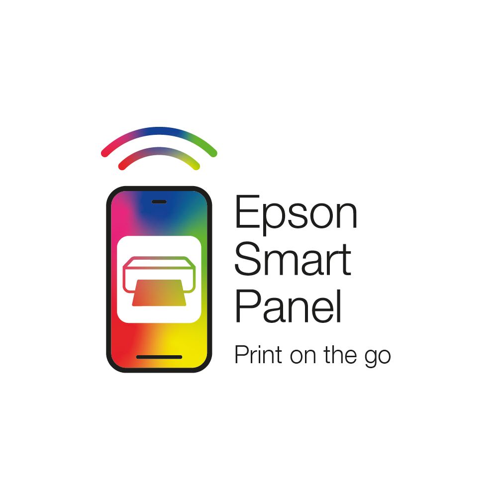 Epson smart panel print on the go logo