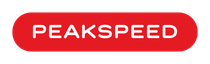 Peakspeed red and white logo