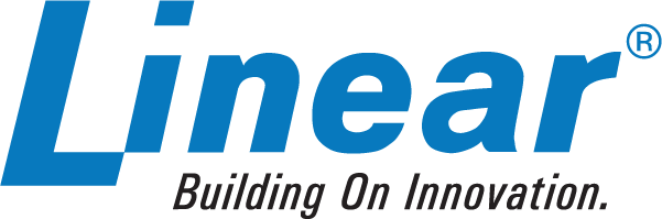 Linear logo in blue italic text with the slogan “Building On Innovation.” underneath