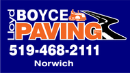 Lloyd Boyce Paving inc Logo