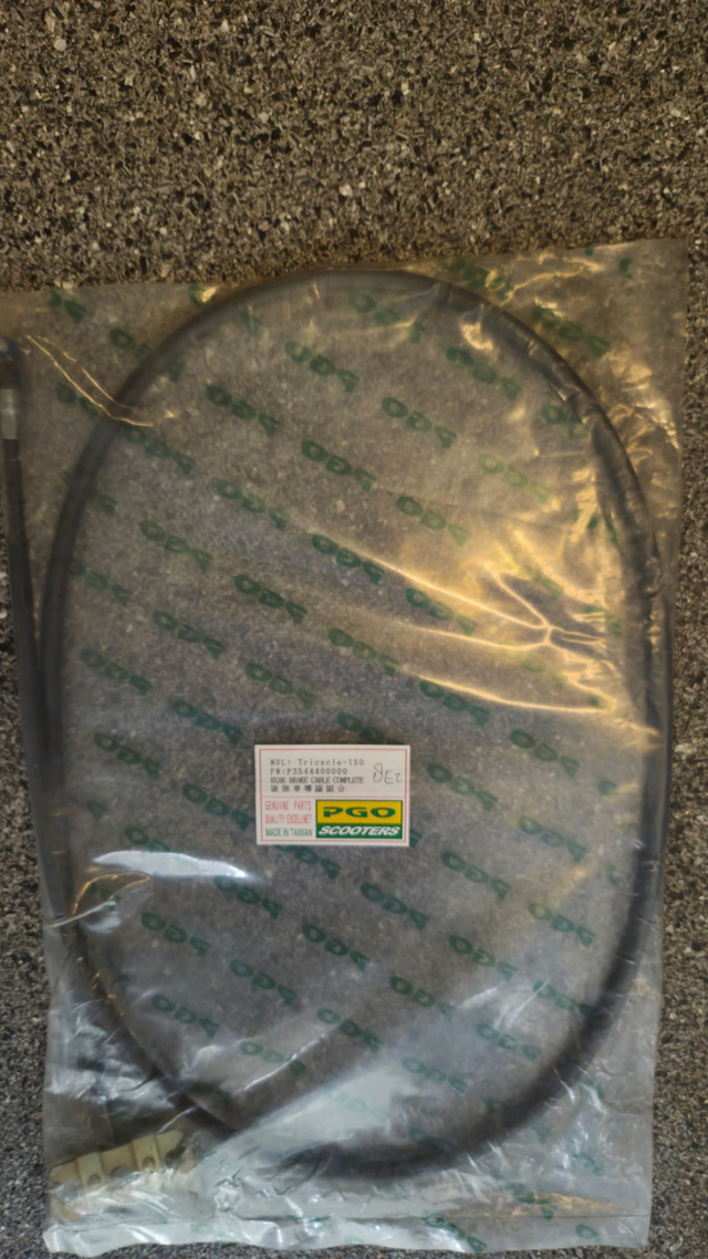 Brake cable rear (front section) T-REX150 (P3544400000)
